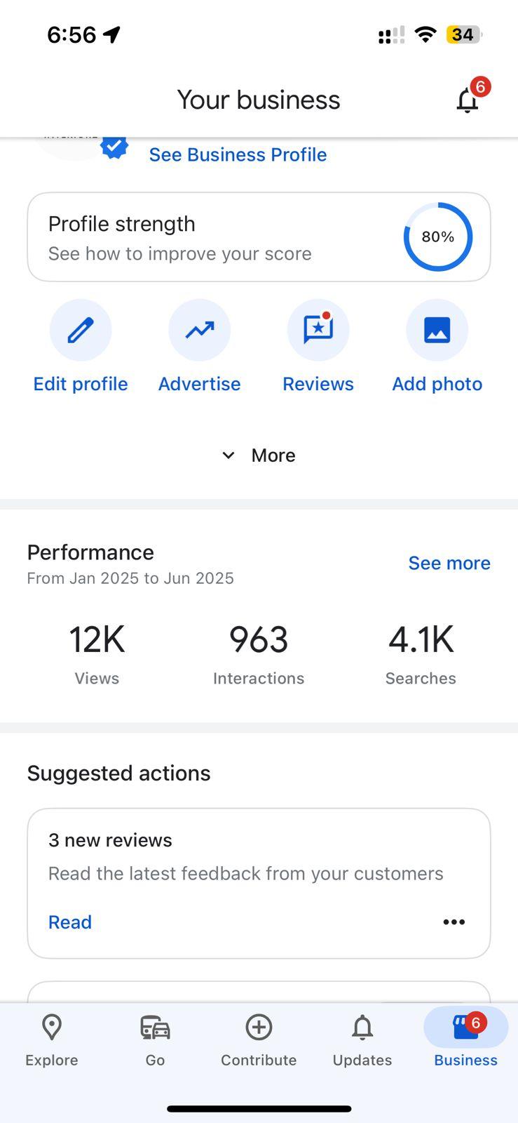 12K Views & 4.1K Local Searches in Nagpur Screenshot