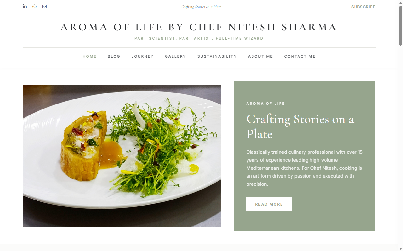 Chef Nitesh Sharma